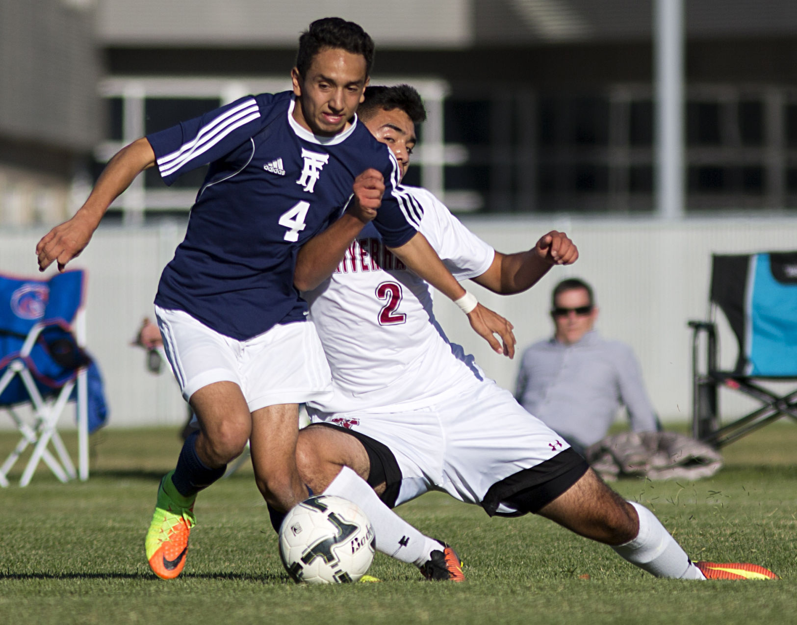 Canyon Ridge vs. Twin Falls boys soccer
